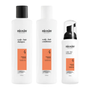 Nioxin Scalp and Hair Thickening System 4 Trial Kit 150mls Nioxin Scalp and Hair Thickening System 4 Trial Kit 150mls